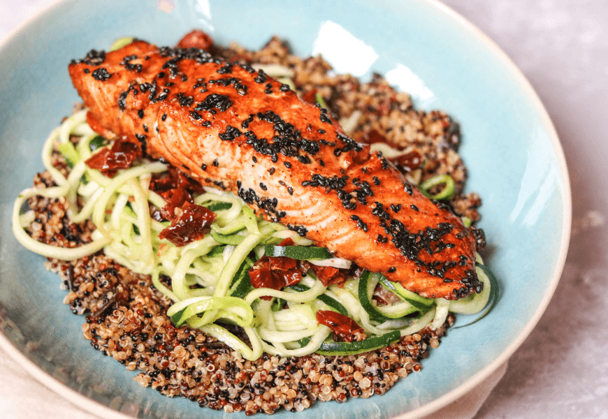baked-salmon-zoodles-quinoa